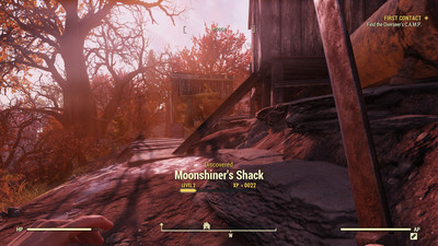 Moonshiner's shack